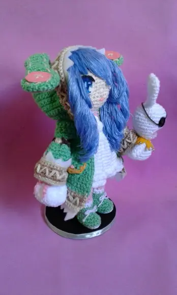 Yoshino Himekawa - Date a Live em Crochê Amigurumi