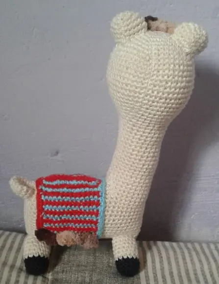 Baduci, a Lhama em Crochê Amigurumi