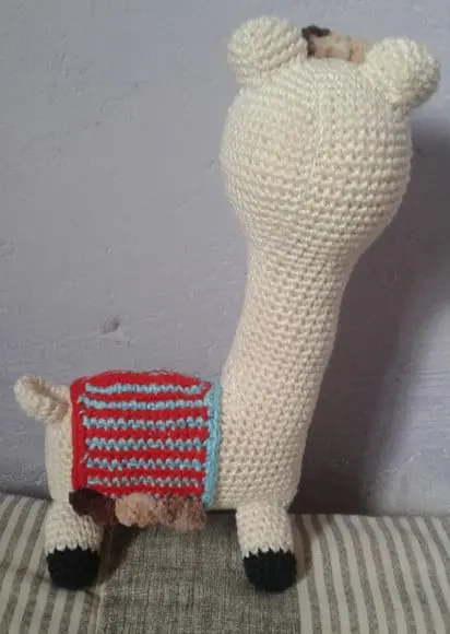 Baduci, a Lhama em Crochê Amigurumi