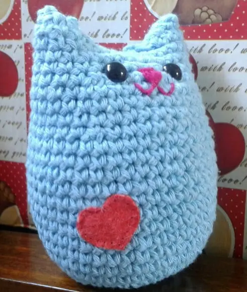 Casal de Gatinhos em Crochê Amigurumi