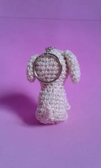 Chaveiros Cachorrinhos em Crochê Amigurumi