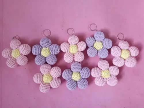 Chaveiros de Bichinhos em Amigurumi
