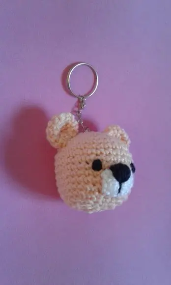 Chaveiros Ursinhos em Crochê Amigurumi