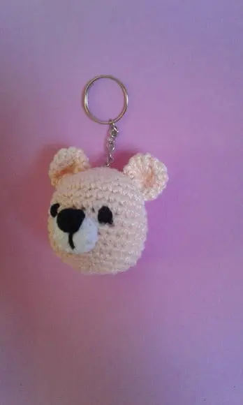 Chaveiros Ursinhos em Crochê Amigurumi
