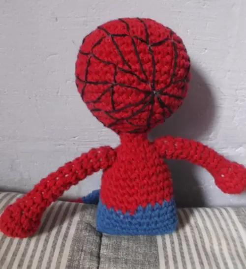 Homem Aranha em Crochê Amigurumi