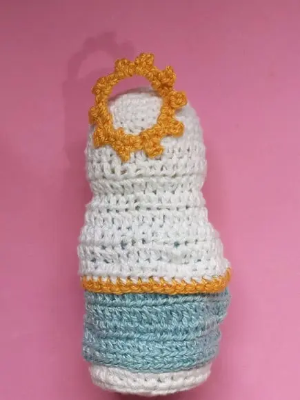 Nossa Senhora Grávida Em Crochê Amigurumi
