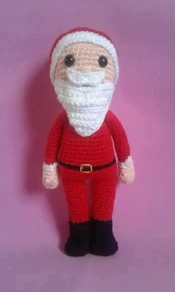 Papai Noel em Crochê Amigurumi
