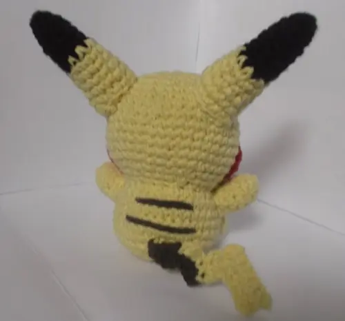 Pikachu de Crochê Amigurumi