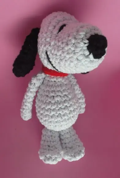 Snoopy de Crochê Amigurumi
