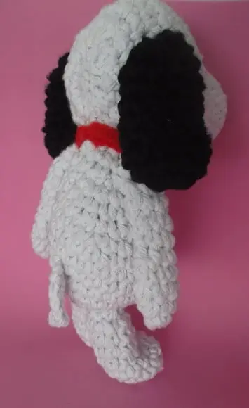 Snoopy de Crochê Amigurumi