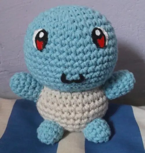 Squirtle de Crochê Amigurumi