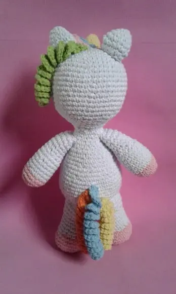 Unicórnio em Crochê Amigurumi