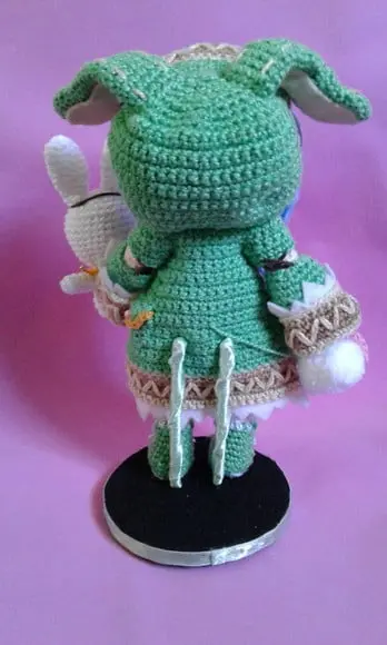 Yoshino Himekawa - Date a Live em Crochê Amigurumi