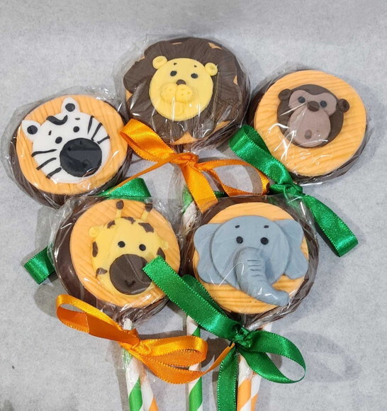Pirulitos de Chocolate Personalizados