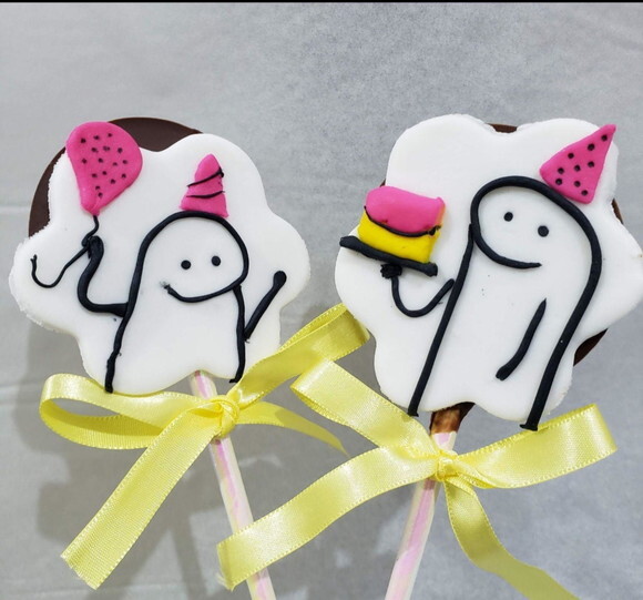 Pirulitos de Chocolate Personalizados