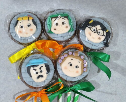 Pirulitos de Chocolate Personalizados