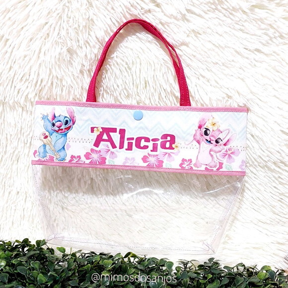 Bolsinha Personalizada Transparente