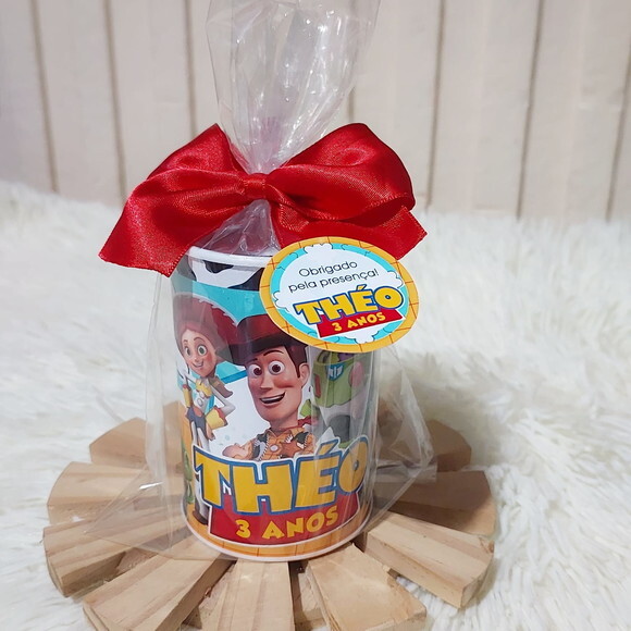 Cofrinho Personalizado Toy Story Lembrancinha - Simples