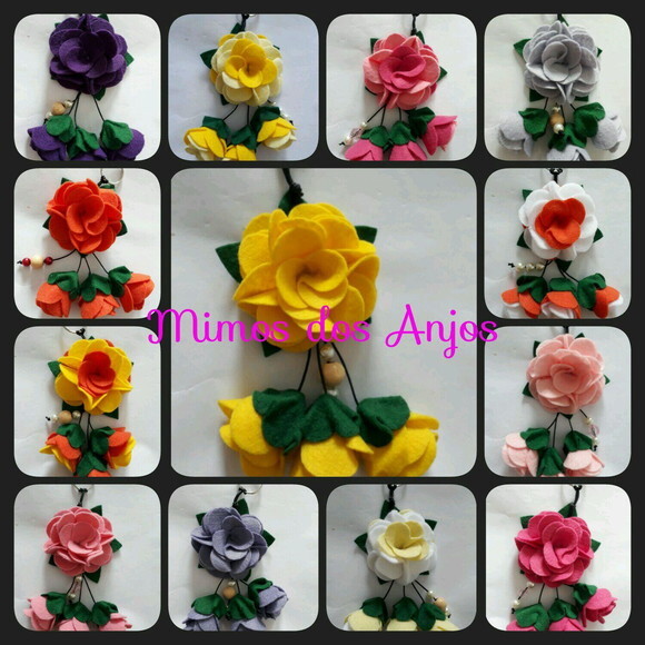 Chaveiro flor