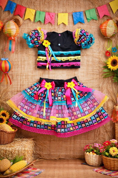 Conjunto Junino Arrocha - Pronta Entrega