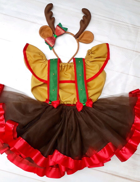 Fantasia Rena Menina Infantil