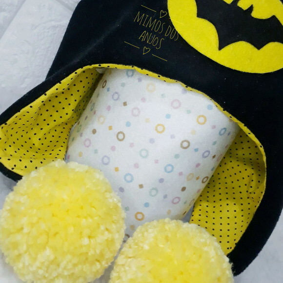 Gorro Herói Morceguinho Infantil