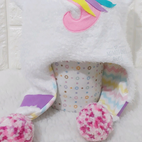 Gorro Unicórnio Infantil