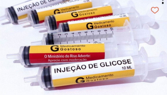 Injeção de Glicose