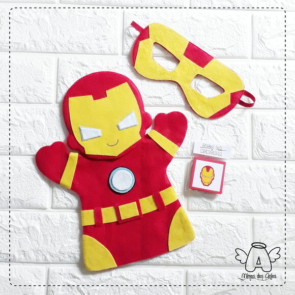 Kit Fantoche Homem de Ferro