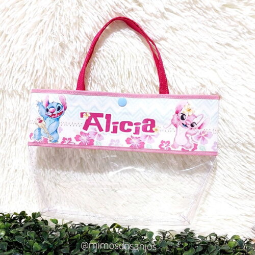 Bolsinha Personalizada Transparente