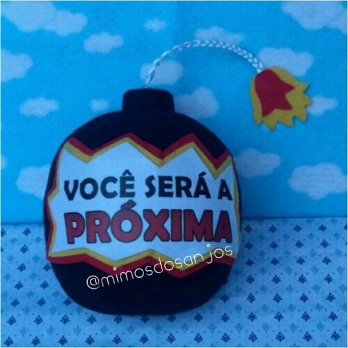 Bomba + Chaveiro em Feltro