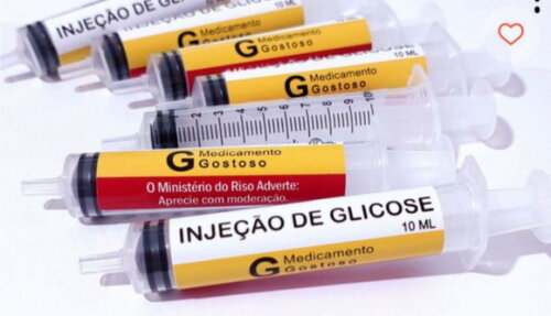 Injeção de Glicose