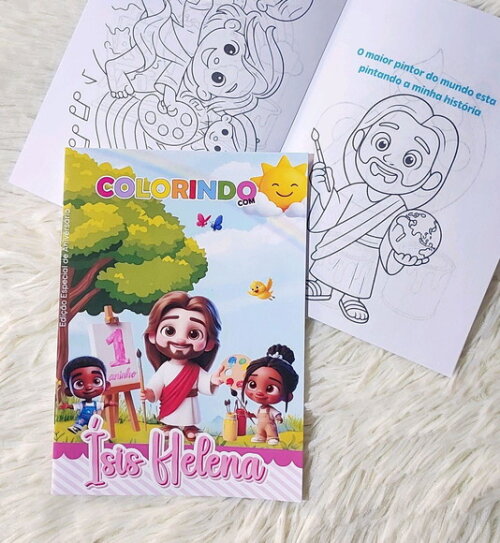 Kit 20 Livrinhos de Colorir + Ativid. Maior Pintor do Mundo