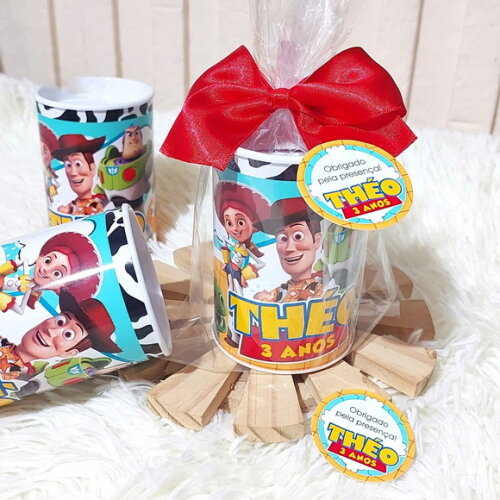 Kit 20unid. Cofrinho Personalizado Toy Story - Completo