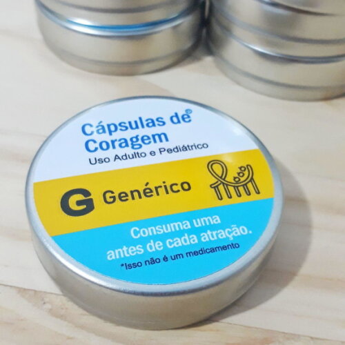Latinha Cápsulas da Coragem