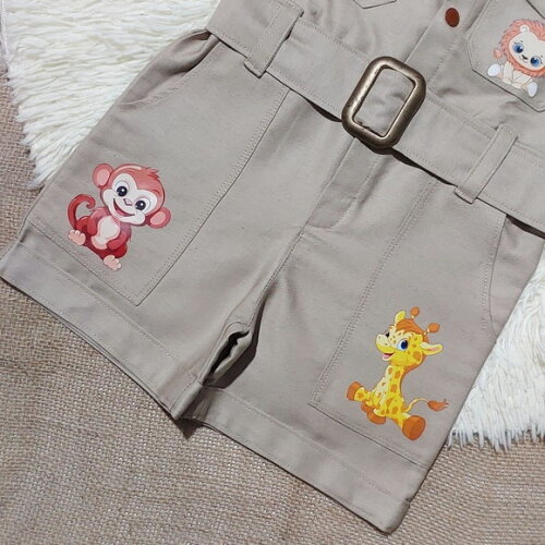 Macacão Safari