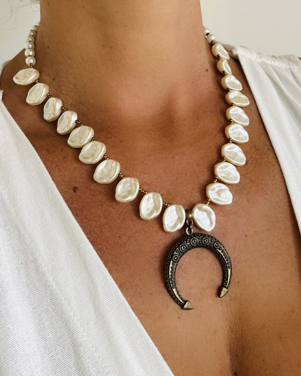 Colar Feminino Boho Luxo com Pingente