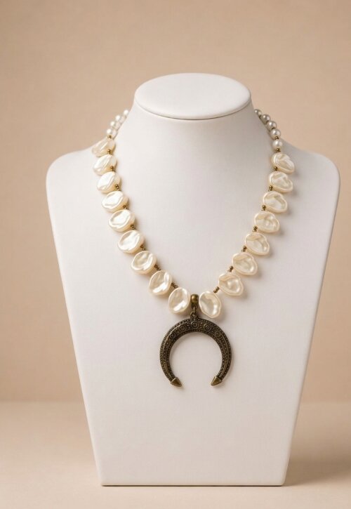 Colar Feminino Boho Luxo com Pingente