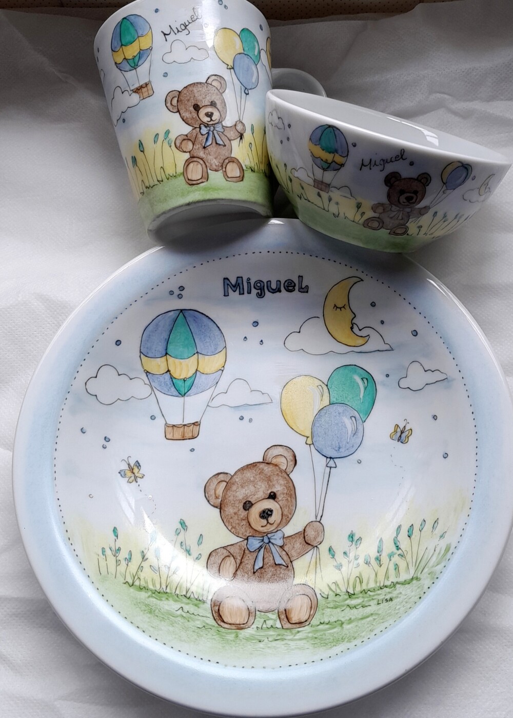 Kit infantil personalizado