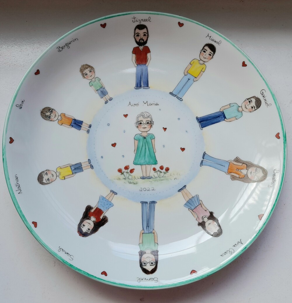 Prato de Família com ciranda