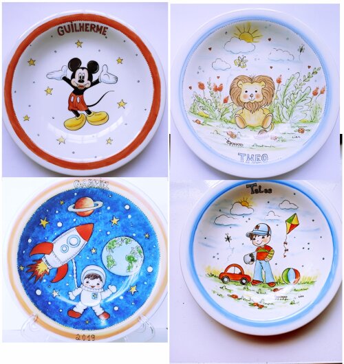 Prato fundo infantil