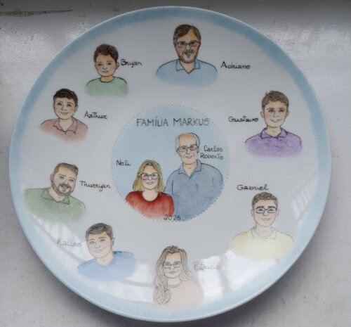 Prato de Família com ciranda