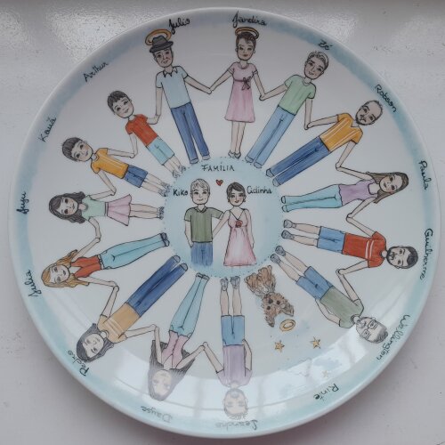Prato de Família com ciranda