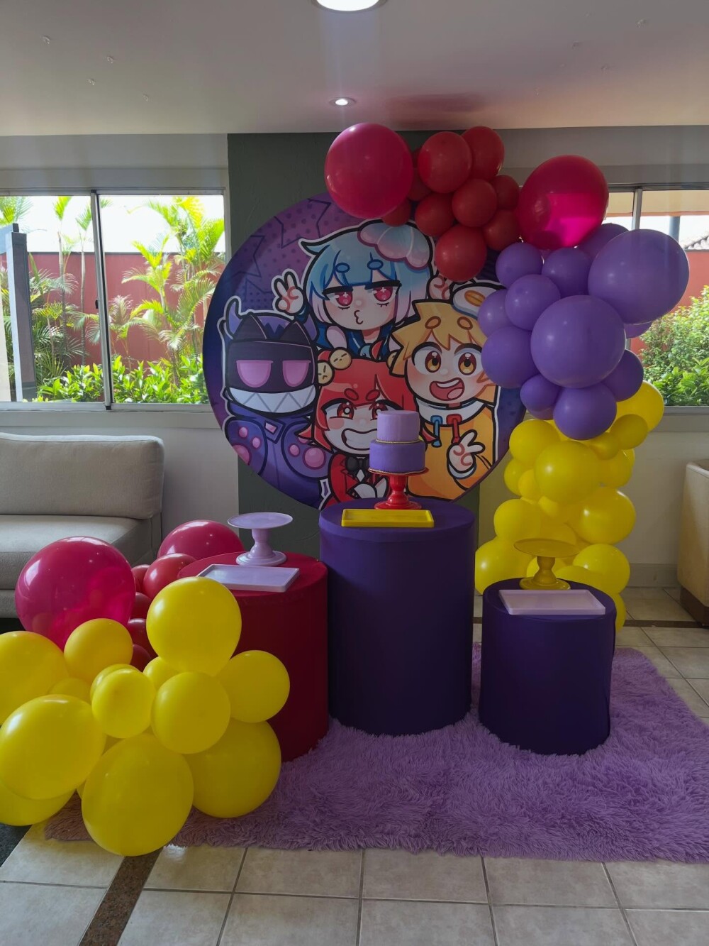 Decoração Turma da Batatinha