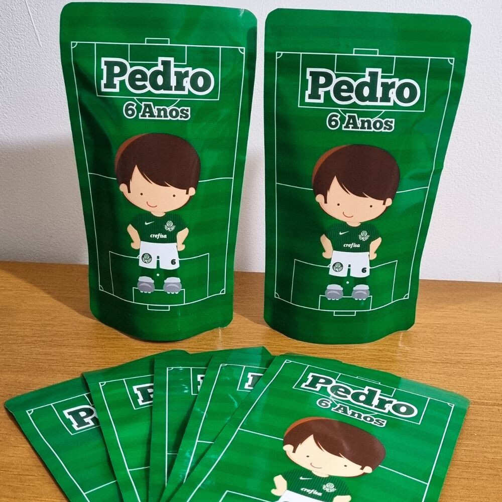 Saco Zip Lock 10x17 Lembrancinha palmeiras