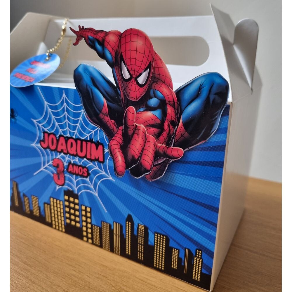 Maleta Homem aranha Lembrancinha