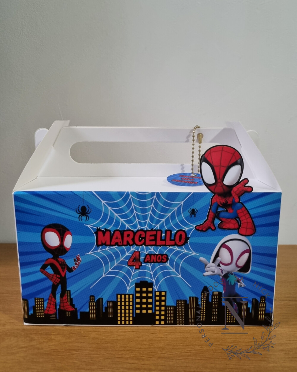 Maleta Homem aranha baby Lembrancinha