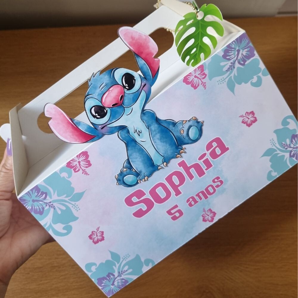 Maleta Stitch Lembrancinha