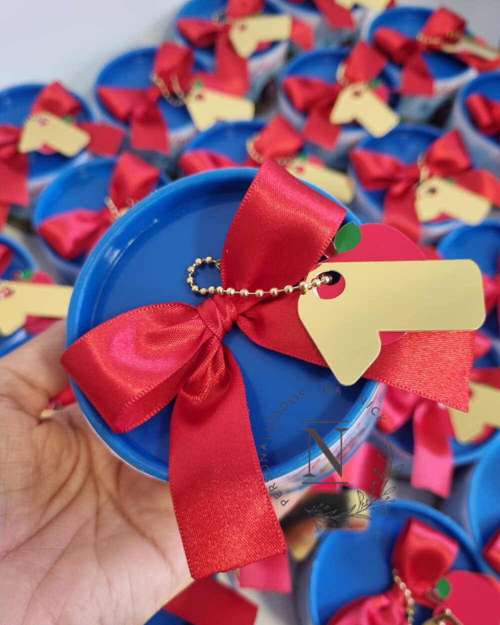 Lembrancinha Branca de neve  tubolata 5x8