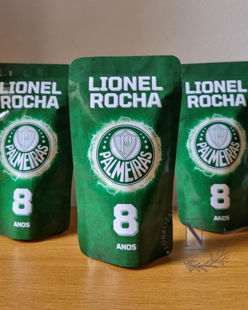 Saco Zip Lock 10x17 Lembrancinha Palmeiras